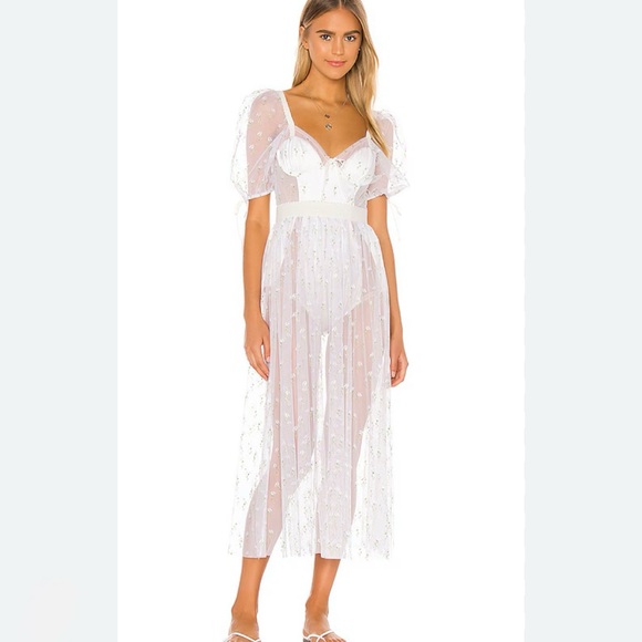 For Love And Lemons Dresses & Skirts - For Love & Lemons Frescia Maxi Dress Size S